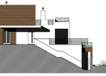 prospetto ovest.PNG - Casa indipendente Via Lago di Como 12, Fonte Nuova - foto 4