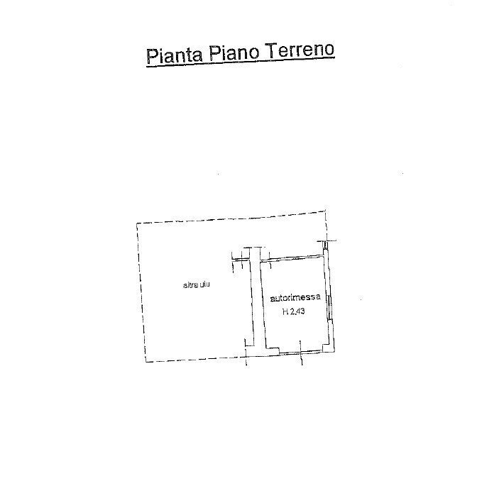 Rustico via Mondovì, 151, Pianfei - planimetria 1