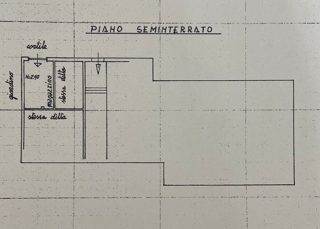 Magazzino Via Giambattista Gorla, 14, Saluzzo - planimetria 1