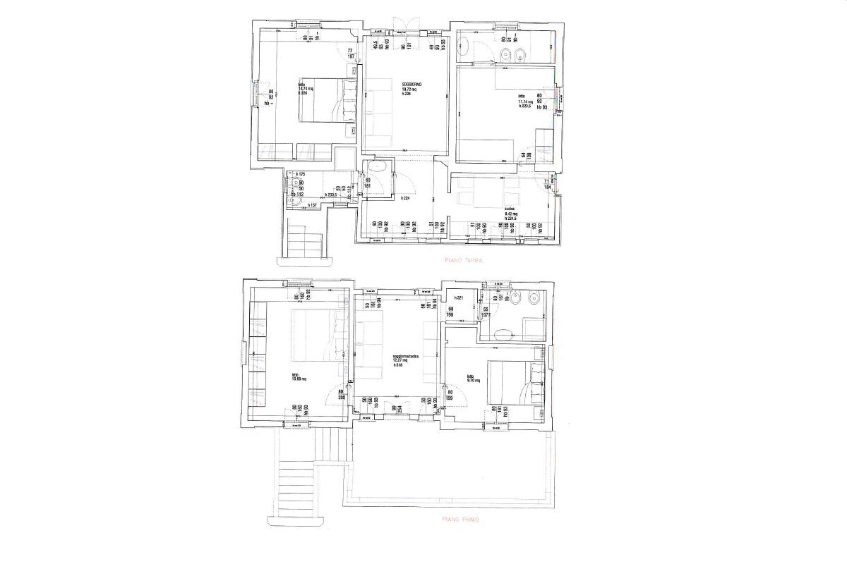 Villa Unifamiliare Cervia - planimetria 1