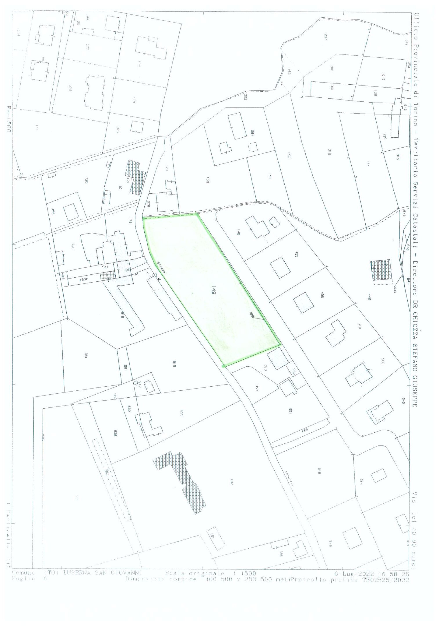 Building land via Fuhrmann, 70, Luserna San Giovanni - floor plans 1
