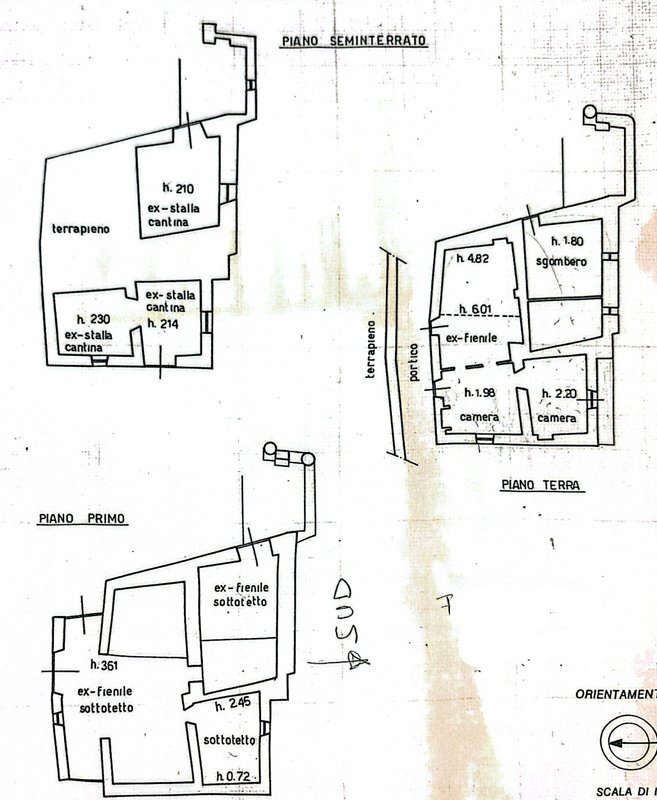 Baita Borgo Lausetto, Snc, Acceglio - floor plans 1