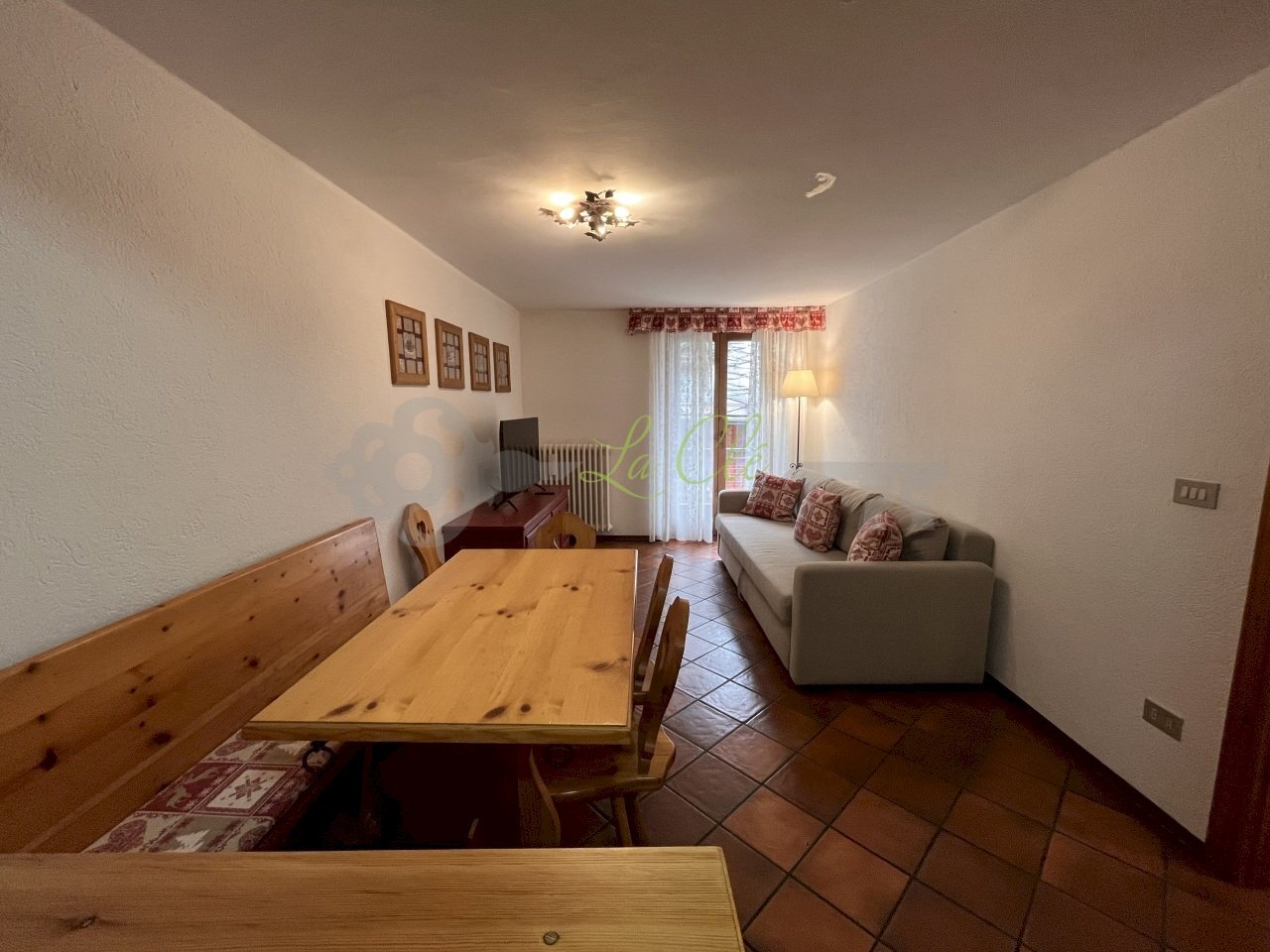 AFFITTO COURMAYEUR: zona giorno - Three-room apartment Via Roma, Courmayeur - photo 3