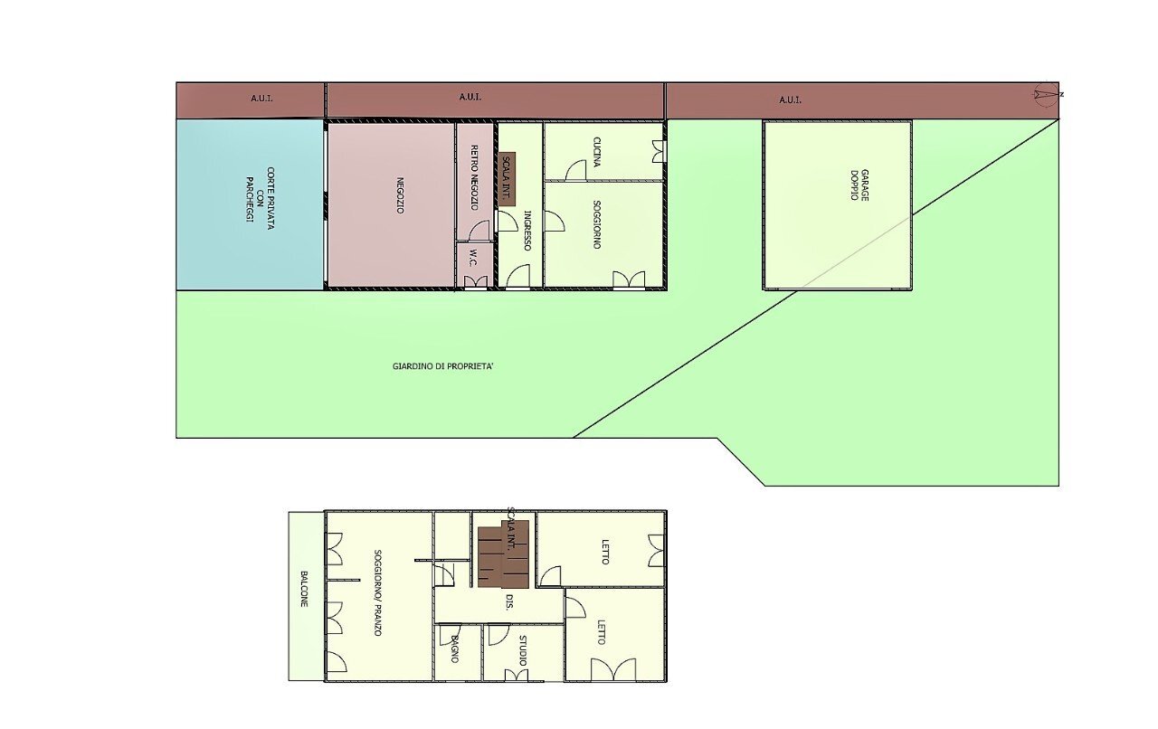 Villa Argenta - floor plans 1