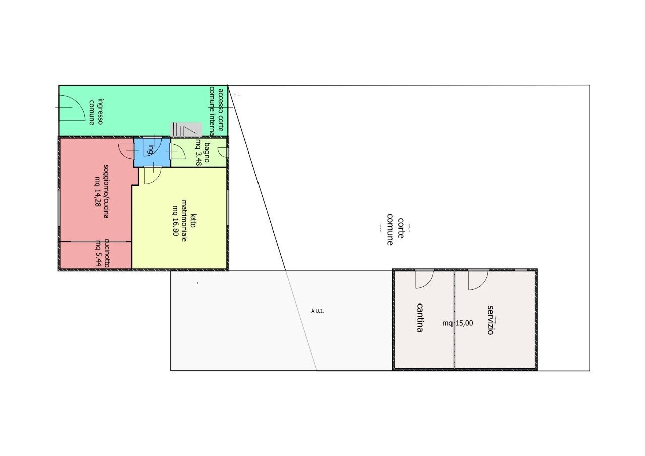 Appartamento Ravenna - planimetria 1