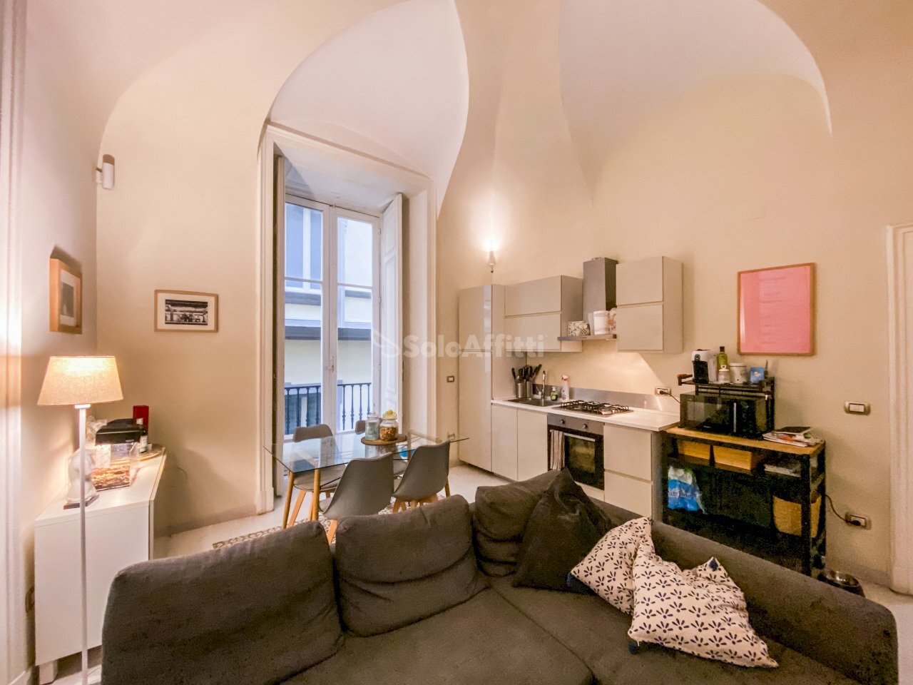 salone con angolo cottura - Two-room apartment Vico San Severino, Napoli - photo 3