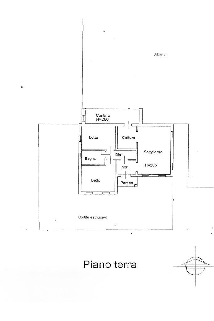 Trilocale Strada Provinciale Nord, Novellara - planimetria 1