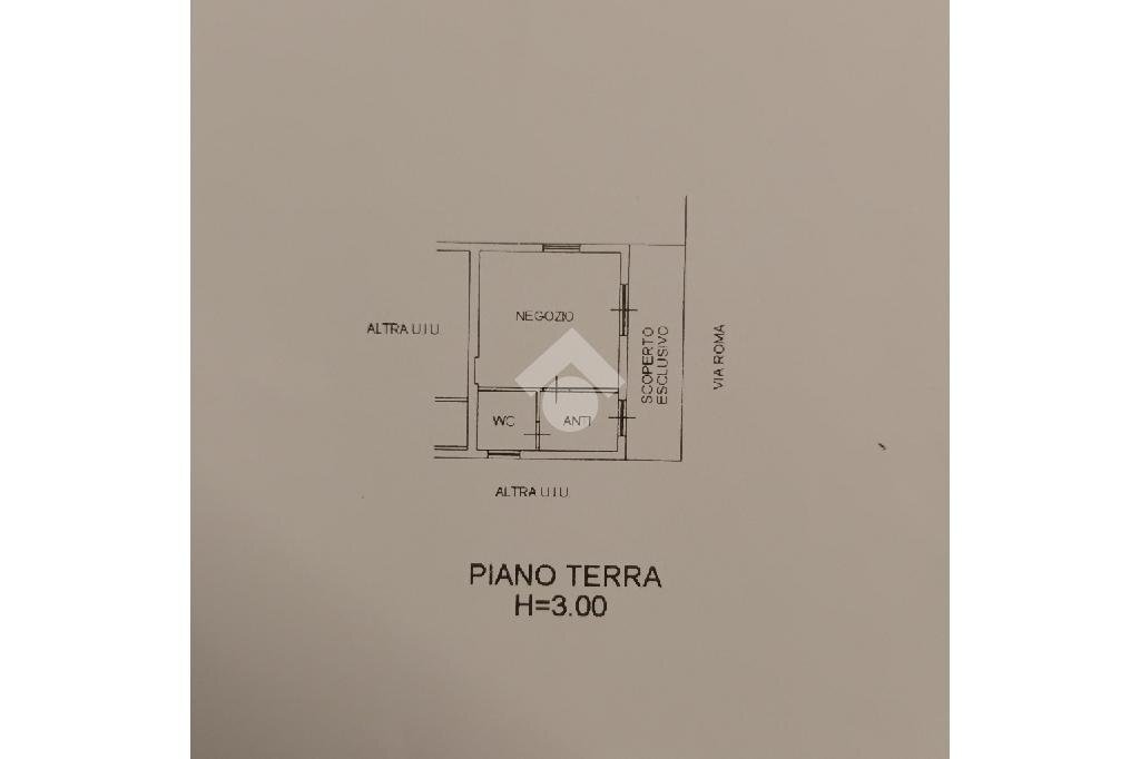 Commercial Activity via roma, Tavullia - floor plans 1