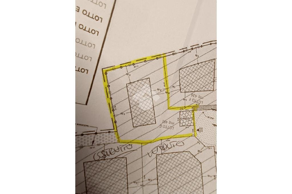 Terreno edificabile via roma, San Giovanni in Marignano - planimetria 1