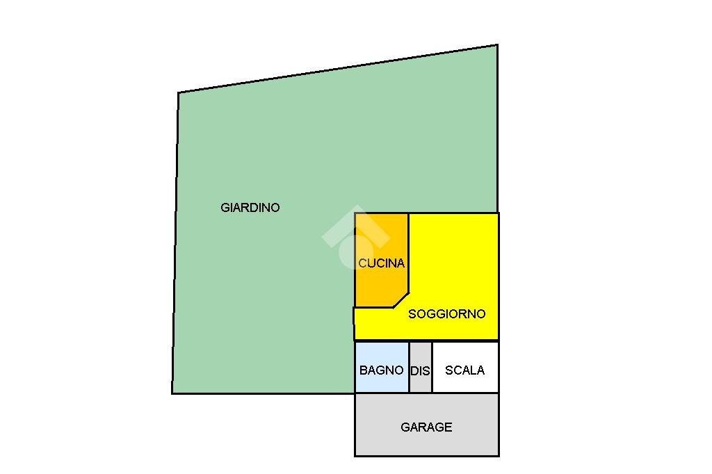 Portion of a house Via A. Paltrinieri, San Felice sul Panaro - floor plans 1