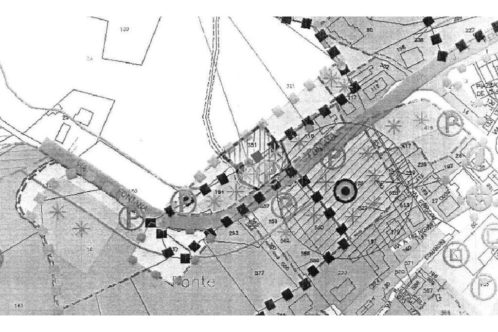 Building land Via fontana, Roncofreddo - floor plans 1