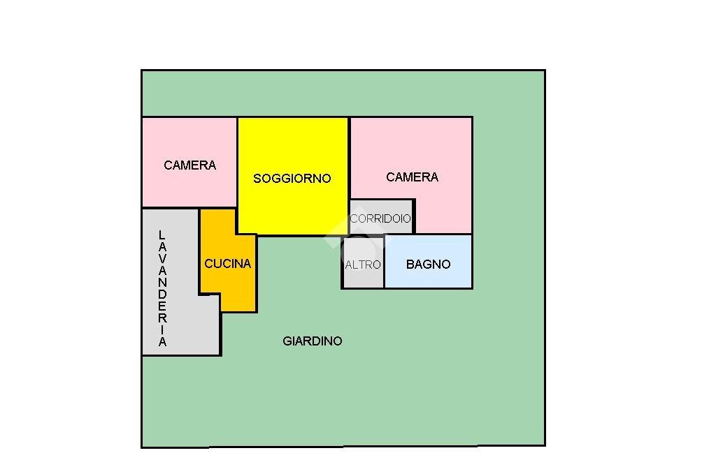 Trilocale Via delle Nazioni, Gatteo - planimetria 1