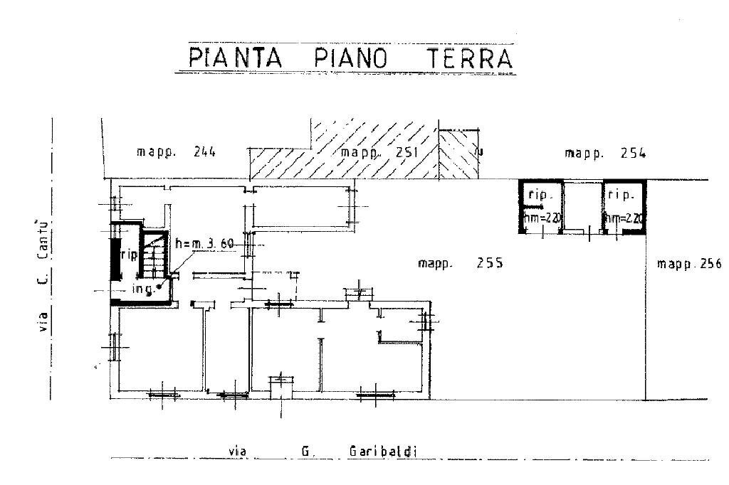 Villa Via Giuseppe Garibaldi, Lainate - floor plans 1
