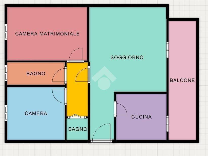 Three-room apartment Via Ugo la Malfa, Rho - photo 3