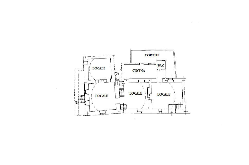Casa semi indipendente Via Ceretto, Costigliole Saluzzo - planimetria 1