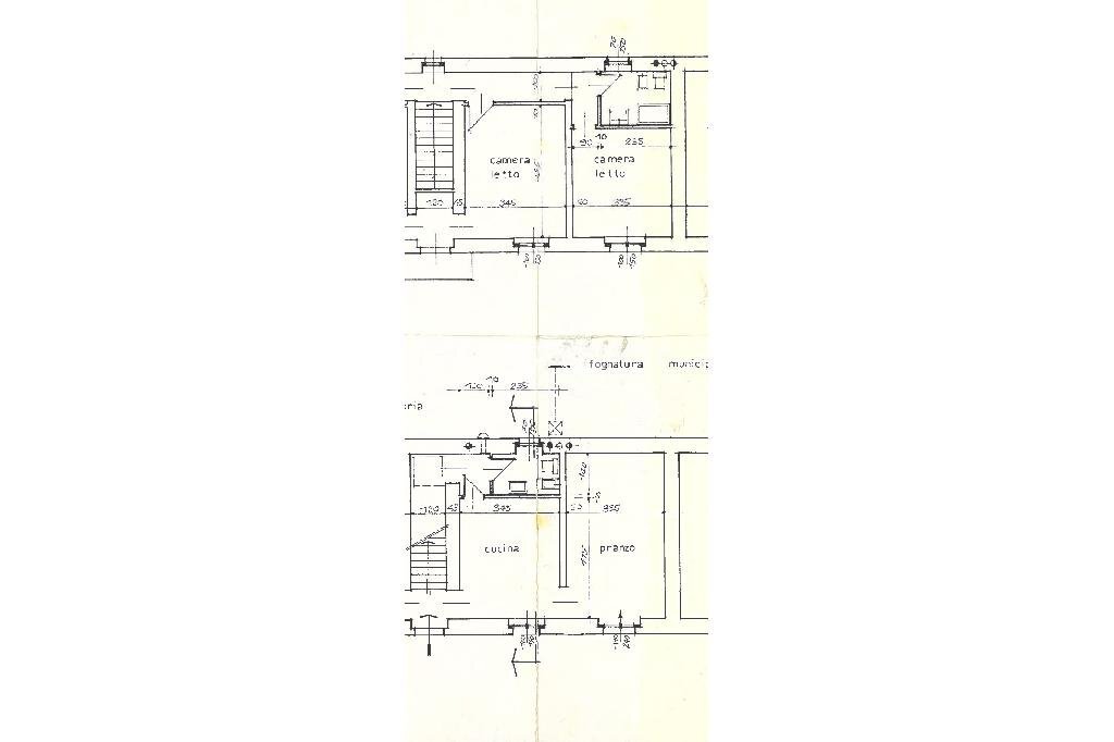 Semi-detached house Via Marconi, Piea - floor plans 1