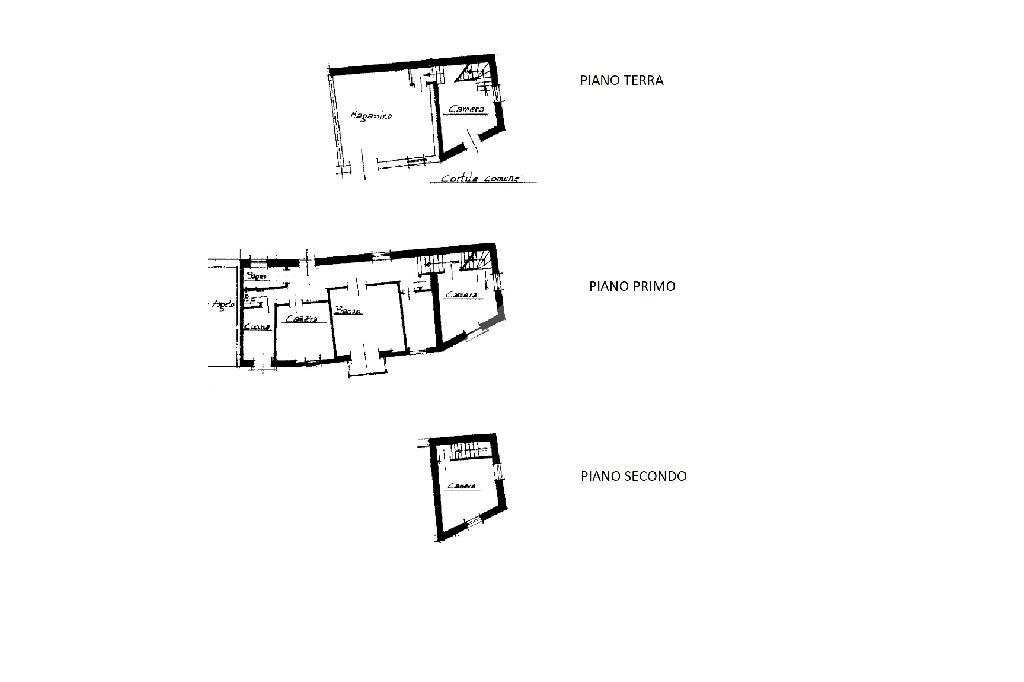 Apartment Via Roma, Cinaglio - floor plans 1