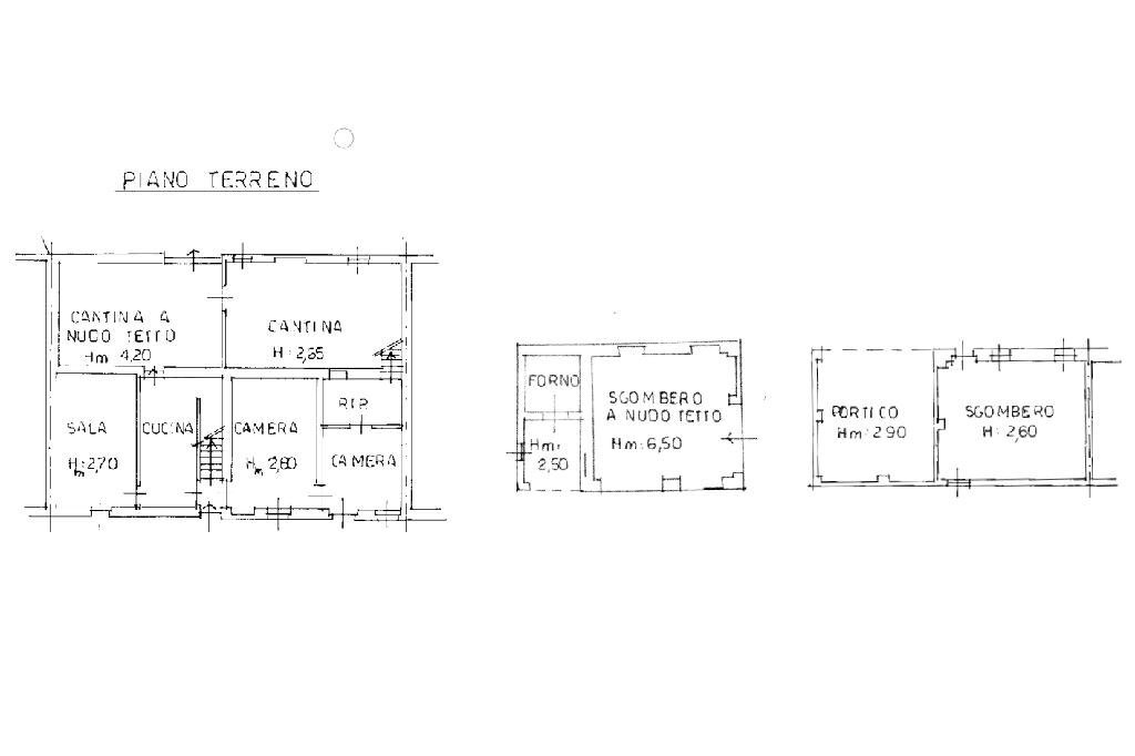 Rustic Località San Giuseppe, Moncucco Torinese - floor plans 1