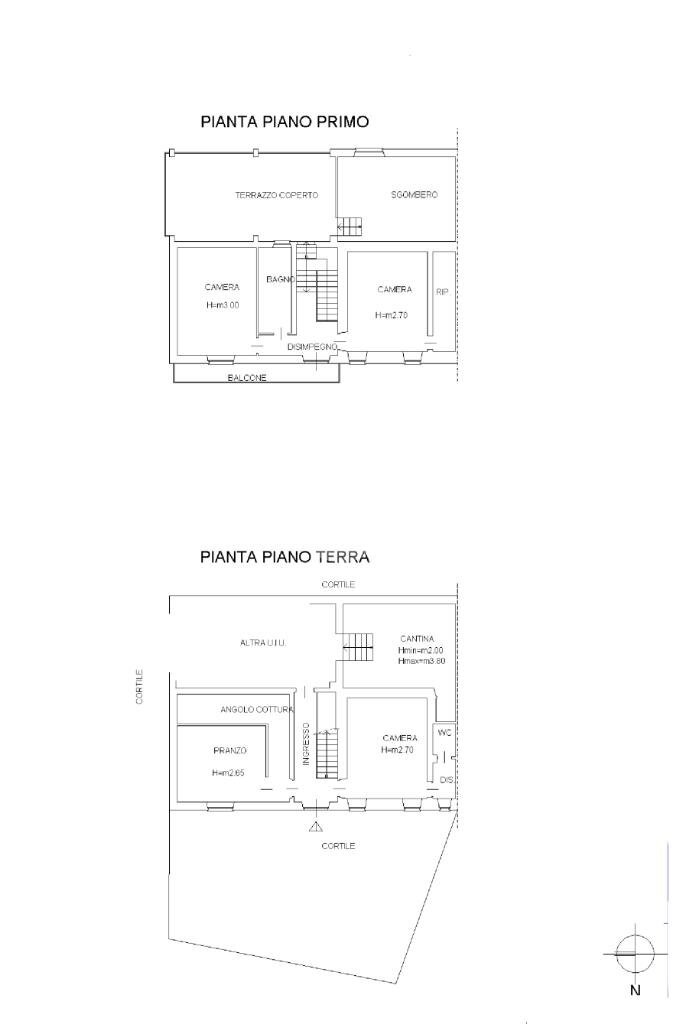 Casa semi indipendente Frazione Accorneri Collina, Viarigi - planimetria 1