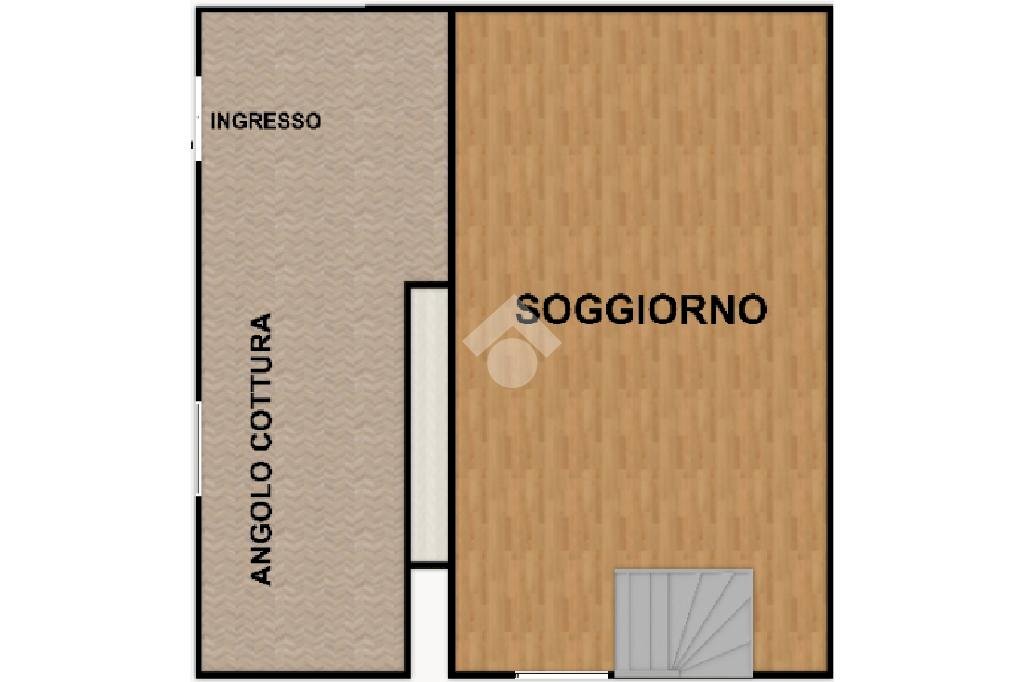 Semi-detached house Vicolo Quartiere, Arquata Scrivia - floor plans 1