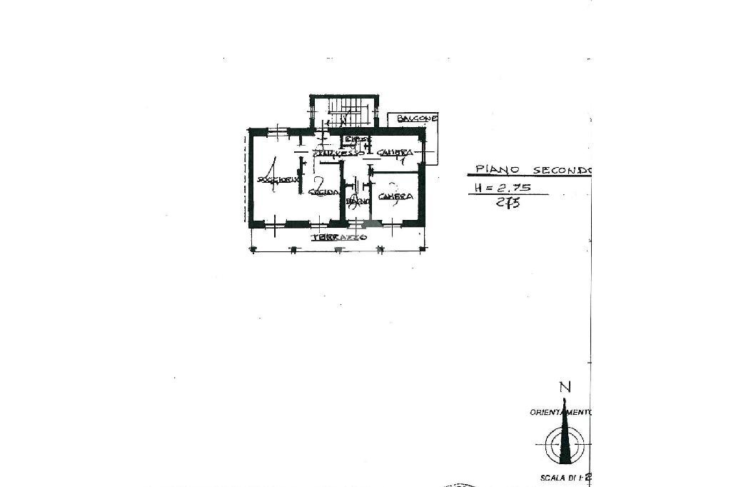 Casa semi indipendente Via Isonzo, Perosa Canavese - planimetria 1