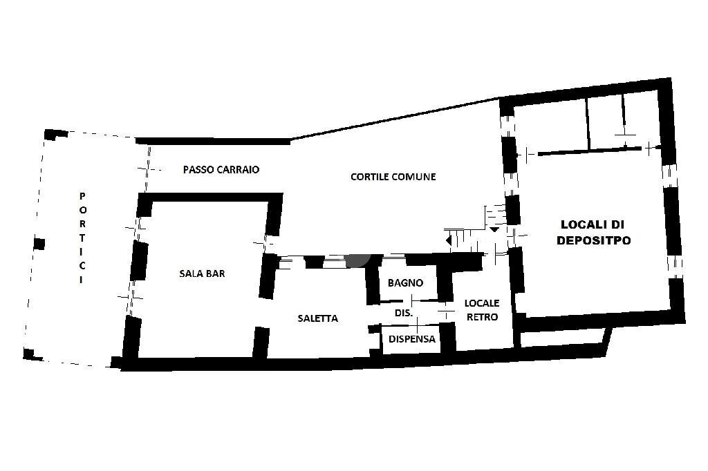 Independent house Piazza palazzo civico, Vigone - floor plans 1