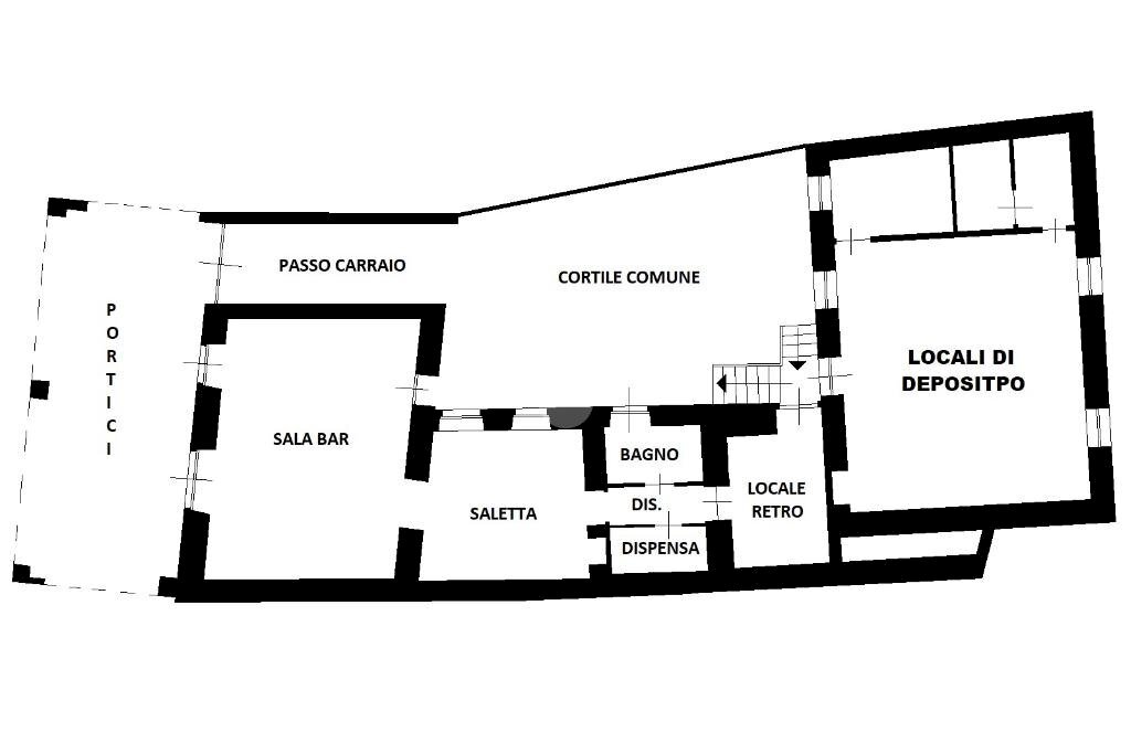 Independent house Piazza palazzo civico, Vigone - floor plans 1