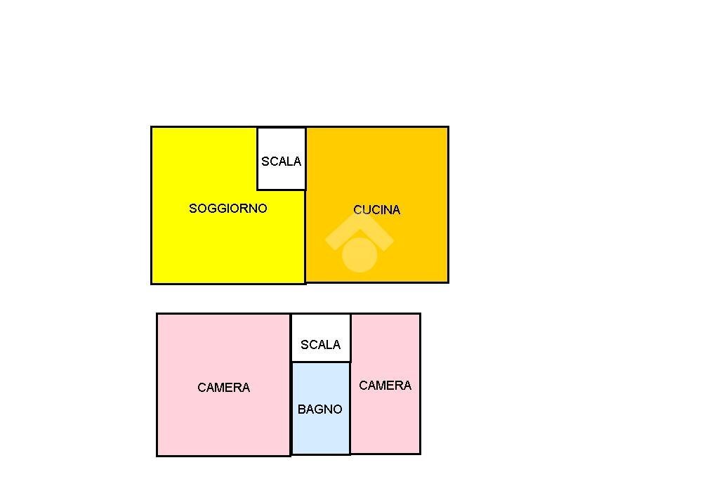 Casa semi indipendente via parrocchia, Varallo Pombia - planimetria 1