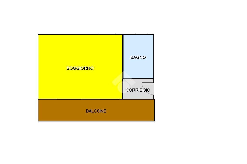 Mansarda via rocchetta, Divignano - planimetria 1