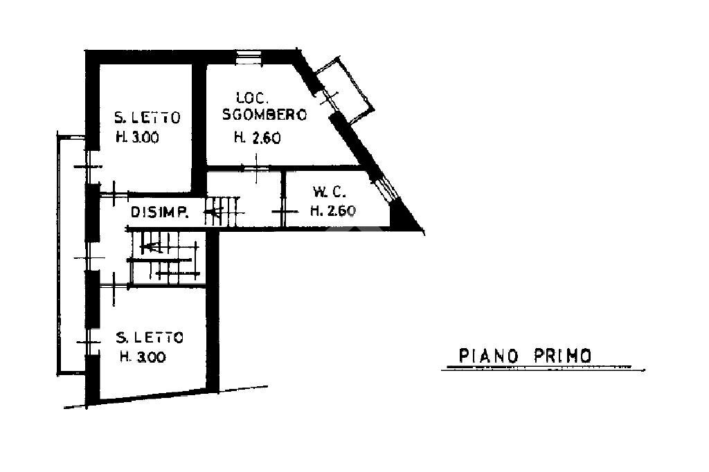 Casa indipendente Via Tommaso Gavosto, Robella - planimetria 1