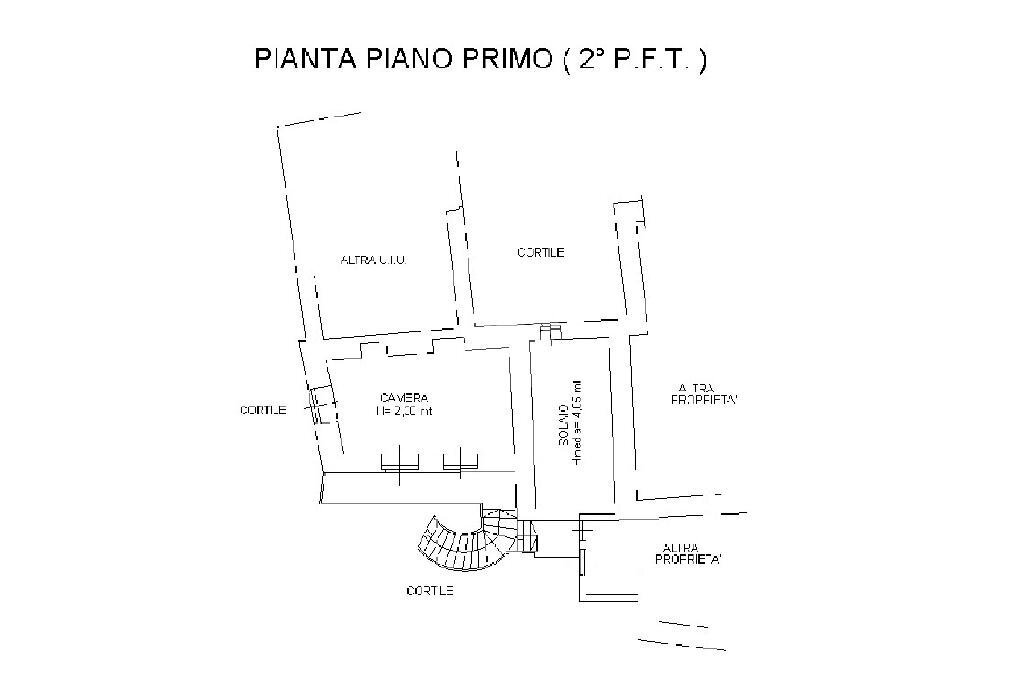 Casa semi indipendente Borgata Balma, Rubiana - planimetria 1