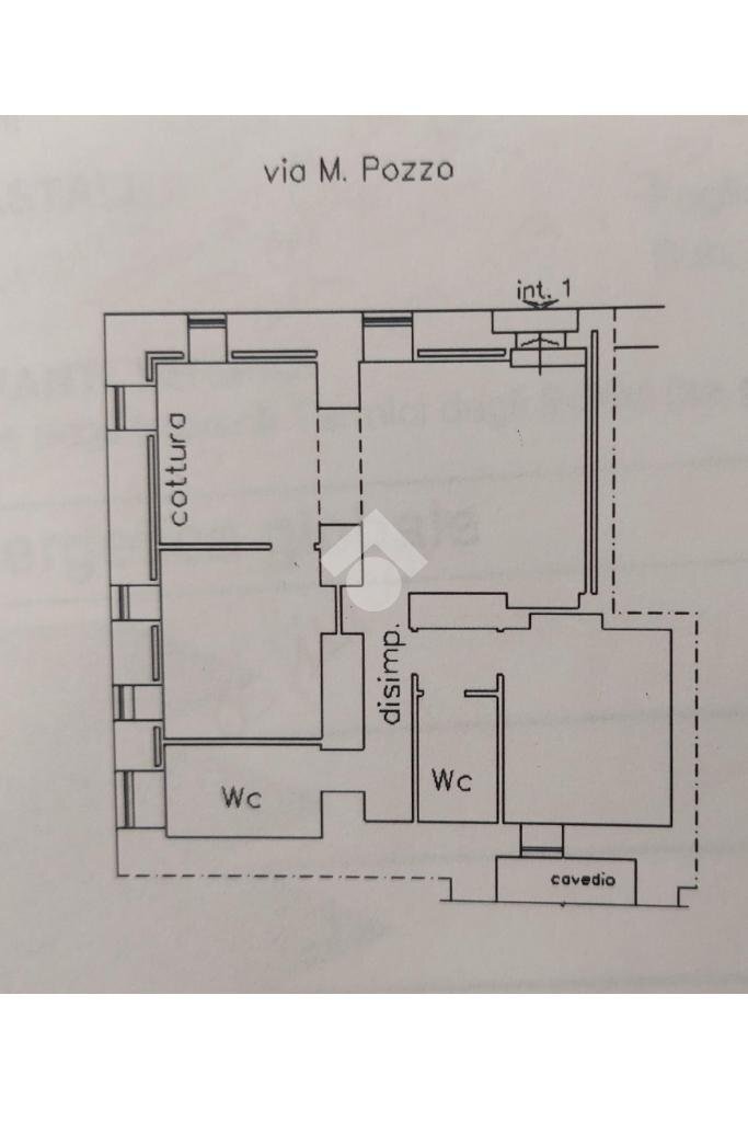 Quadrilocale Via Matteo Pozzo, Mezzanego - planimetria 1