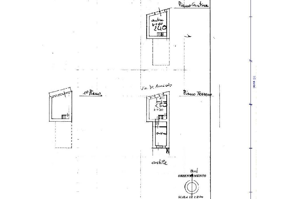 Rustico Via Guglielmo Marconi, Cafasse - planimetria 1