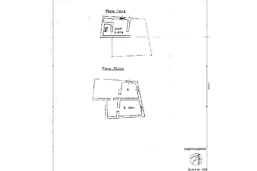 Three-room apartment Via Ruggia, Toirano - floor plans 1