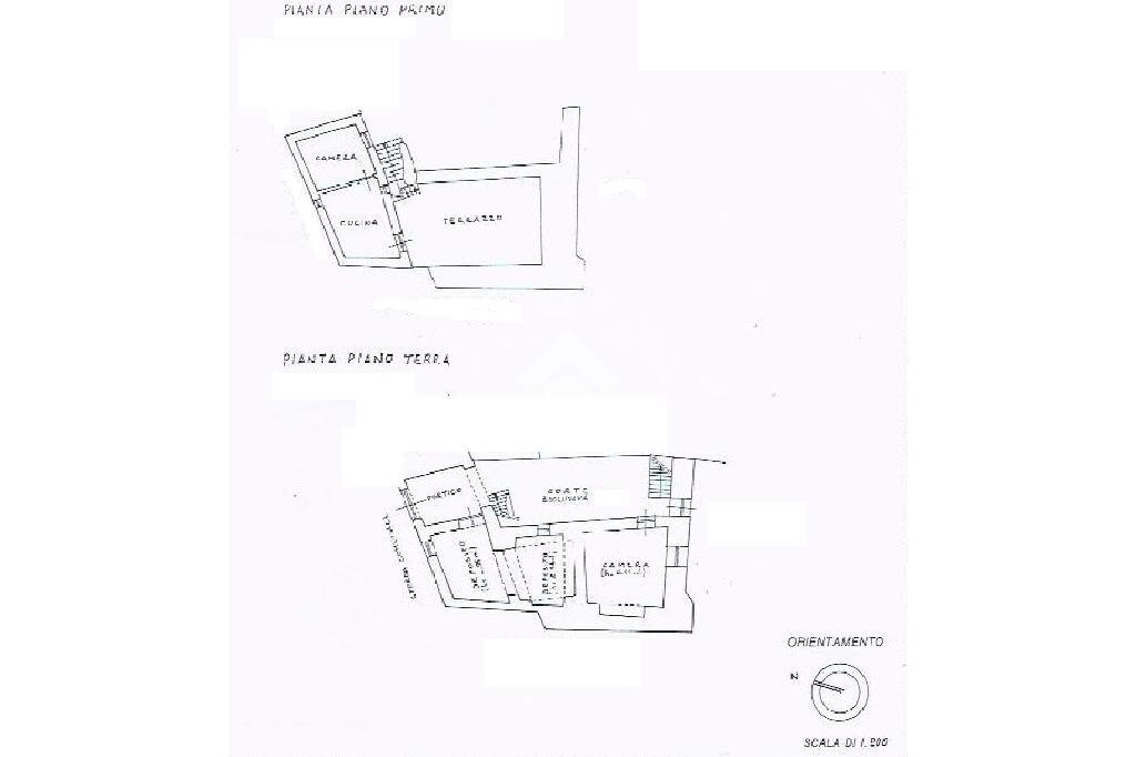 Rustico Località Villatalla, Diano Arentino - planimetria 1