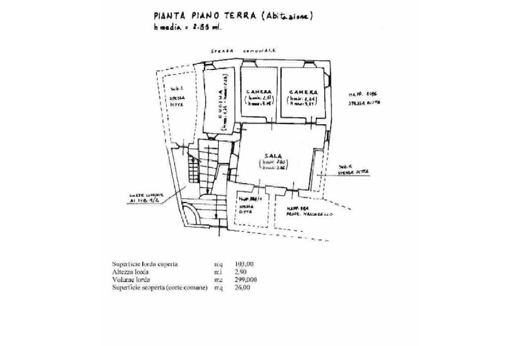 Casa indipendente Località Villatalla, Diano Arentino - planimetria 1