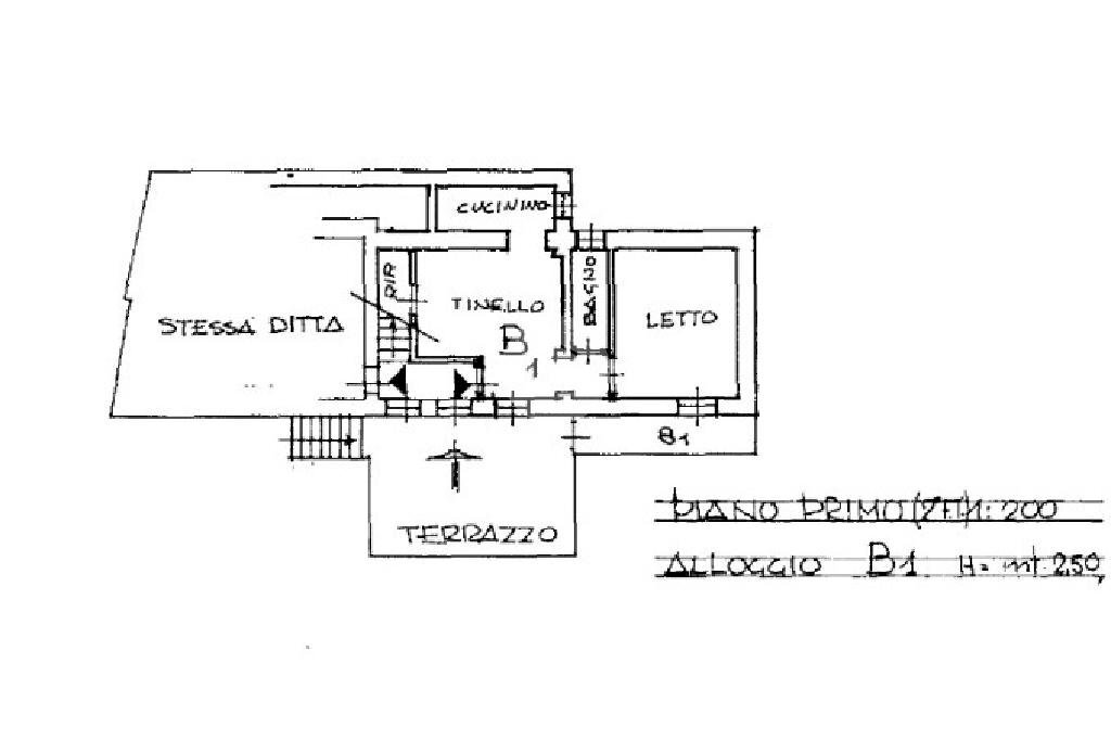 Two-room apartment Frazione polpresa, Viù - floor plans 1