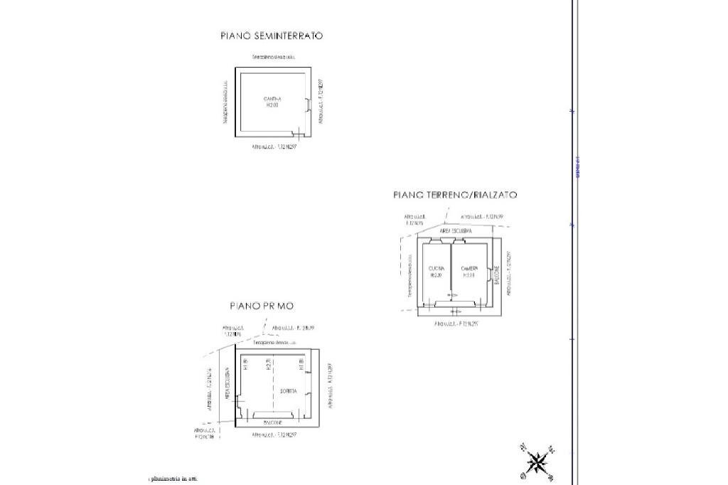 Rustic Località corniolo, Germagnano - floor plans 1