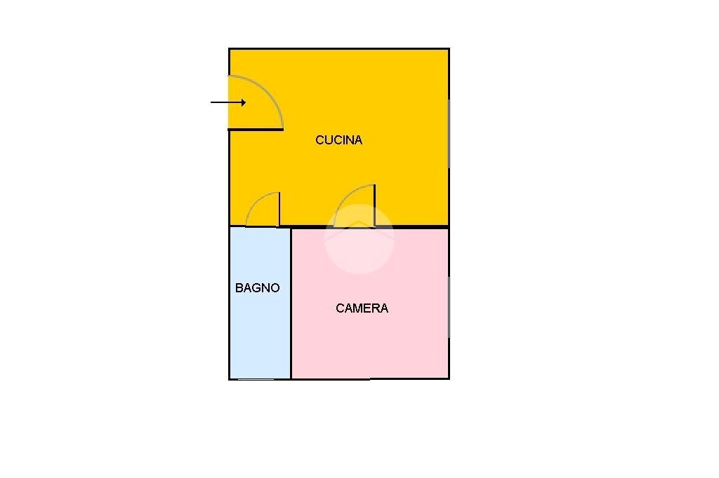 Bilocale corso roma, Diano Marina - planimetria 1