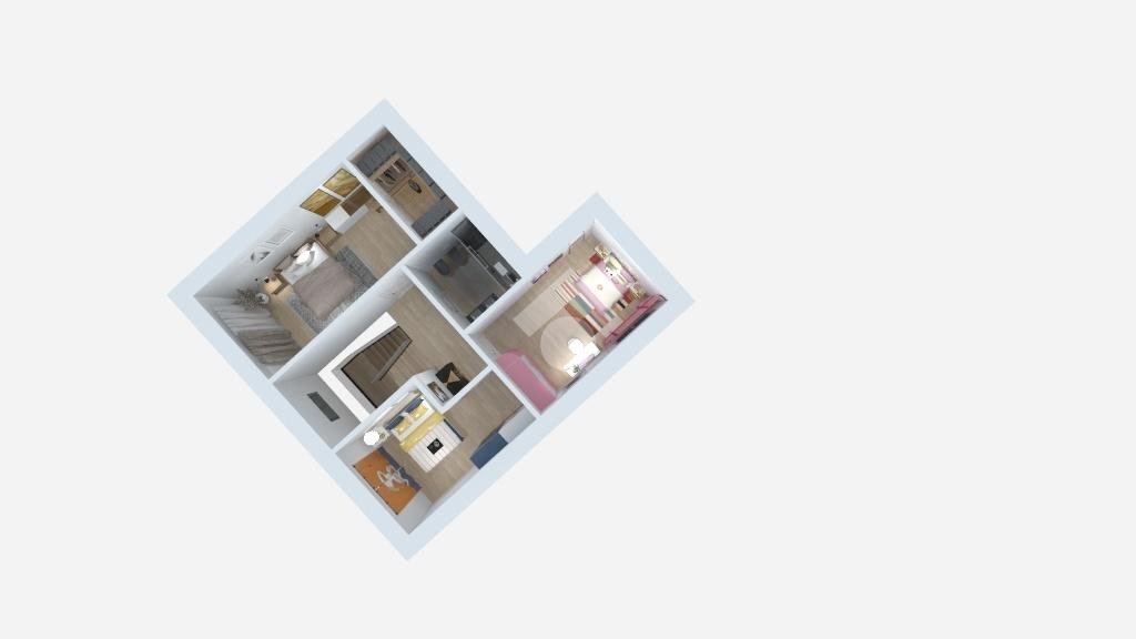 Portion of a house Via Del Moro, Budrio - floor plans 1