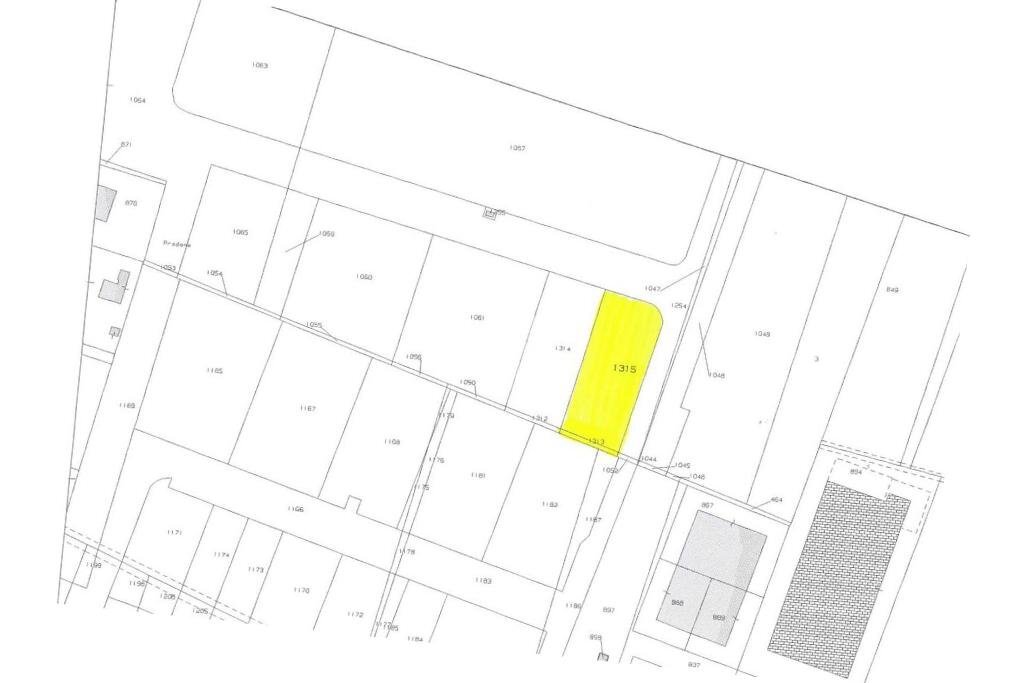 Terreno edificabile Via Anna Magnani, Malalbergo - planimetria 1
