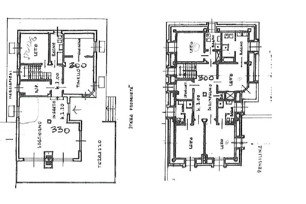 Villa Strada Santa Maria, Rivoli - planimetria 1