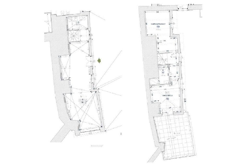 Semi-detached house Piazza G. Marconi, Rivoli - floor plans 1