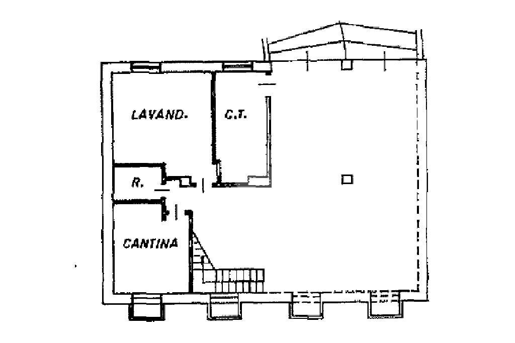 Villa Via Ivrea, Borgomasino - planimetria 1