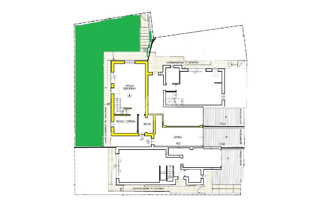Porzione di casa Via della Fornace, Valsamoggia - planimetria 1