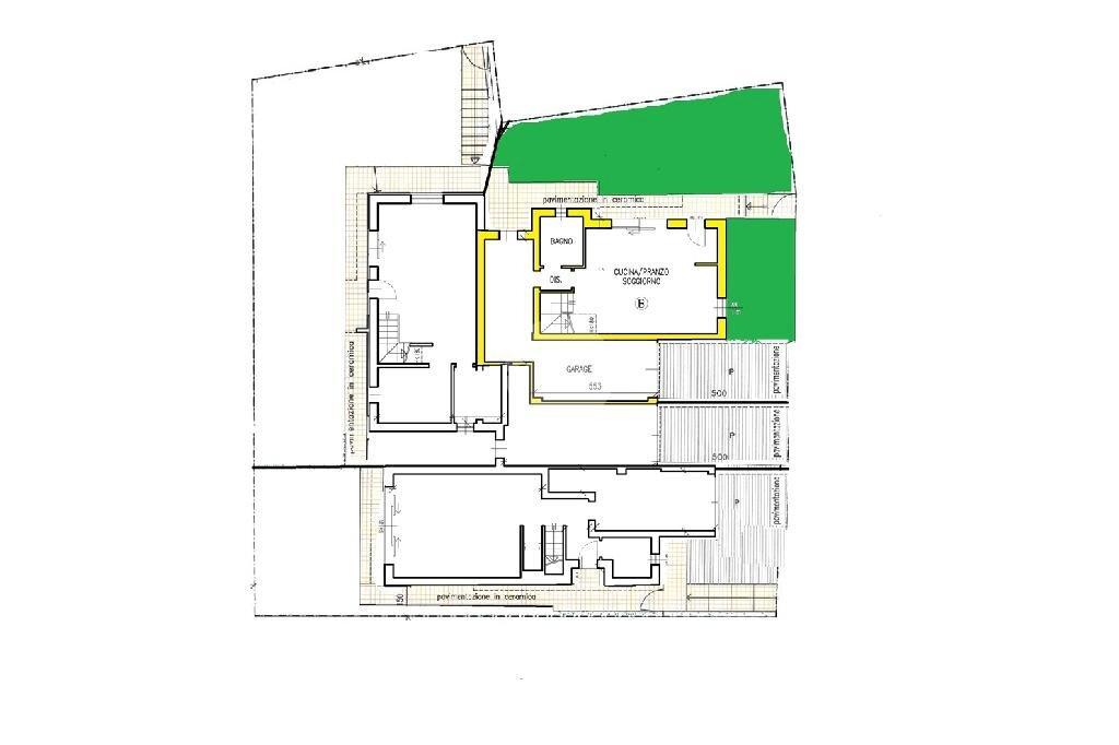 Portion of a house Via della fornace, Valsamoggia - floor plans 1