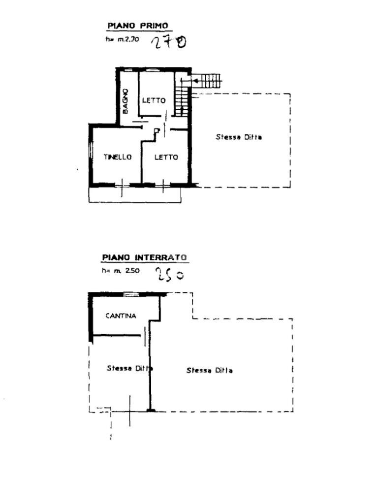 Mansarda via Roma, Chialamberto - planimetria 1