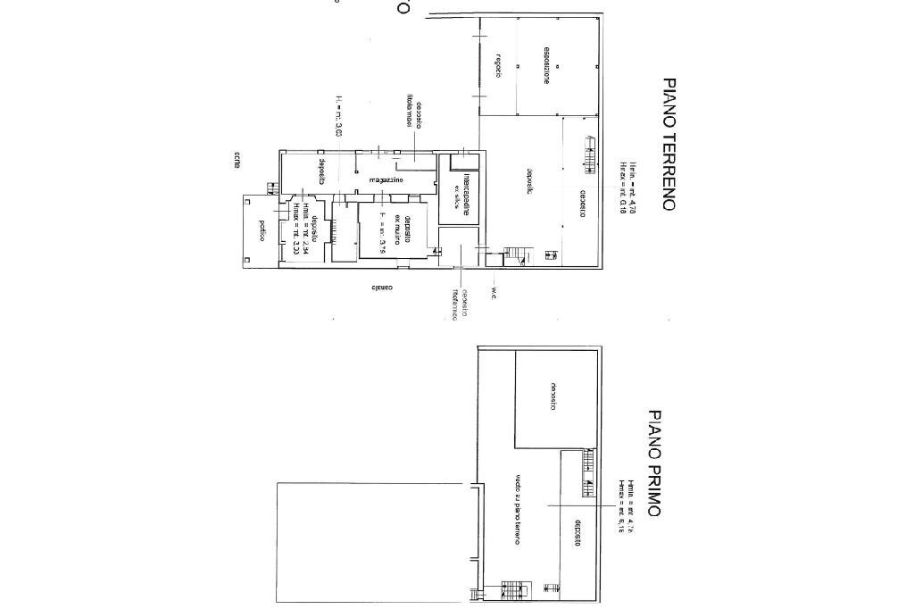 Casa semi indipendente Via Sp222, Baldissero Canavese - planimetria 1