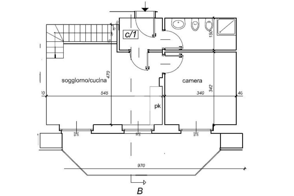 Appartamento Strada Del Mondino, Castiglione Torinese - planimetria 1