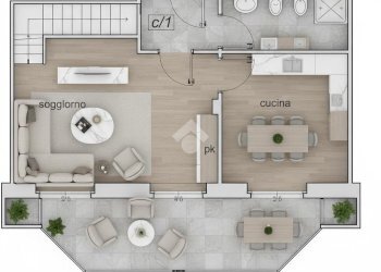 Apartment Strada Del Mondino, Castiglione Torinese - photo 2